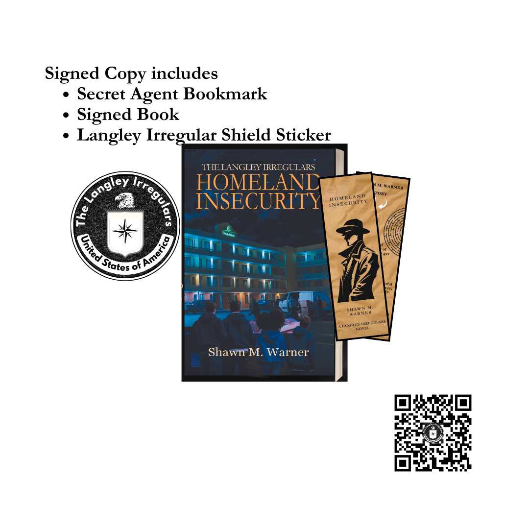 Homeland Insecurity | Signed copy and bookish merch